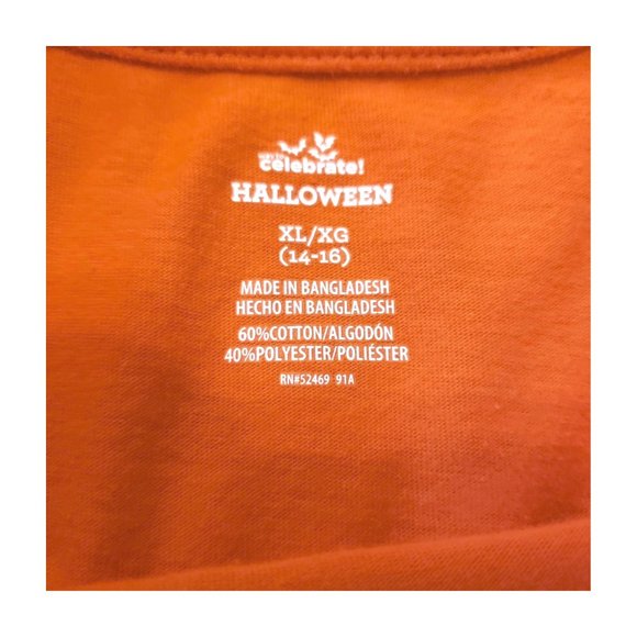 Way To Celebrate! Halloween Spooky Cute Top Size XL 14-16 - Picture 6 of 12